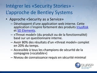OWASP Quebec: "Security Stories" par Guillaume Croteau