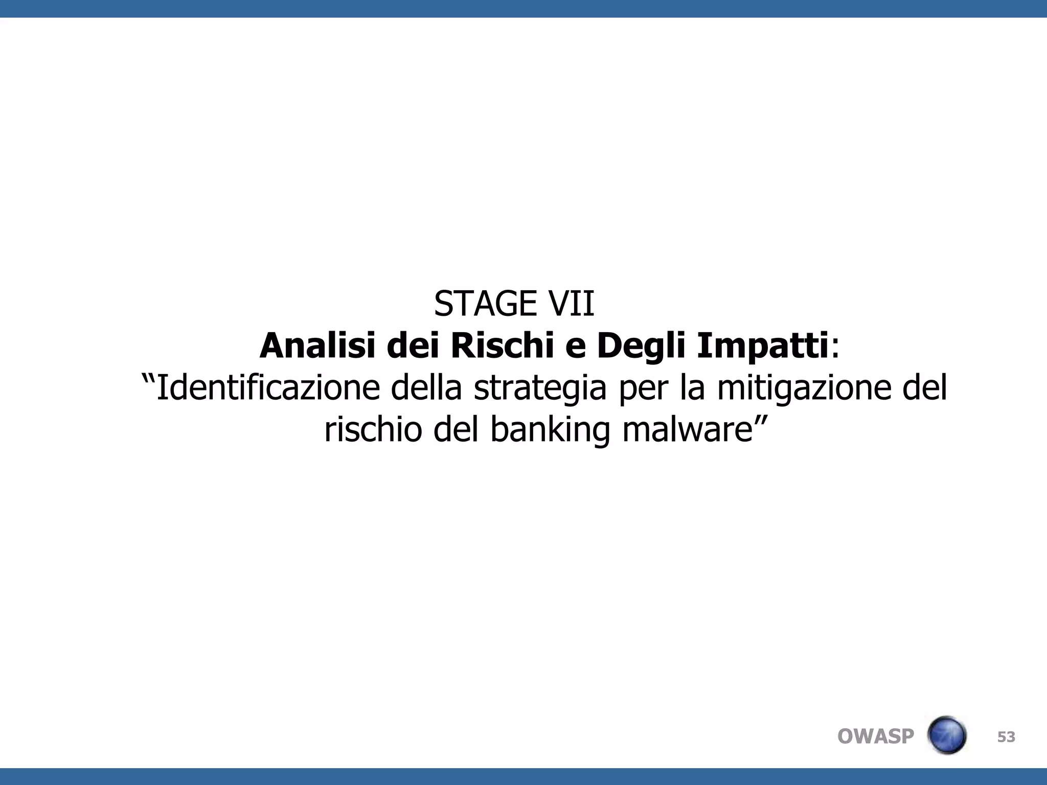 Obbiettivi Dell’ Analisi e Requisiti Di Sicurezza e di Regolamentazione