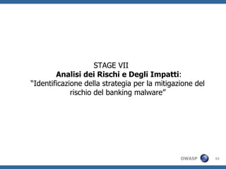 Obbiettivi Dell’ Analisi e Requisiti Di Sicurezza e di Regolamentazione