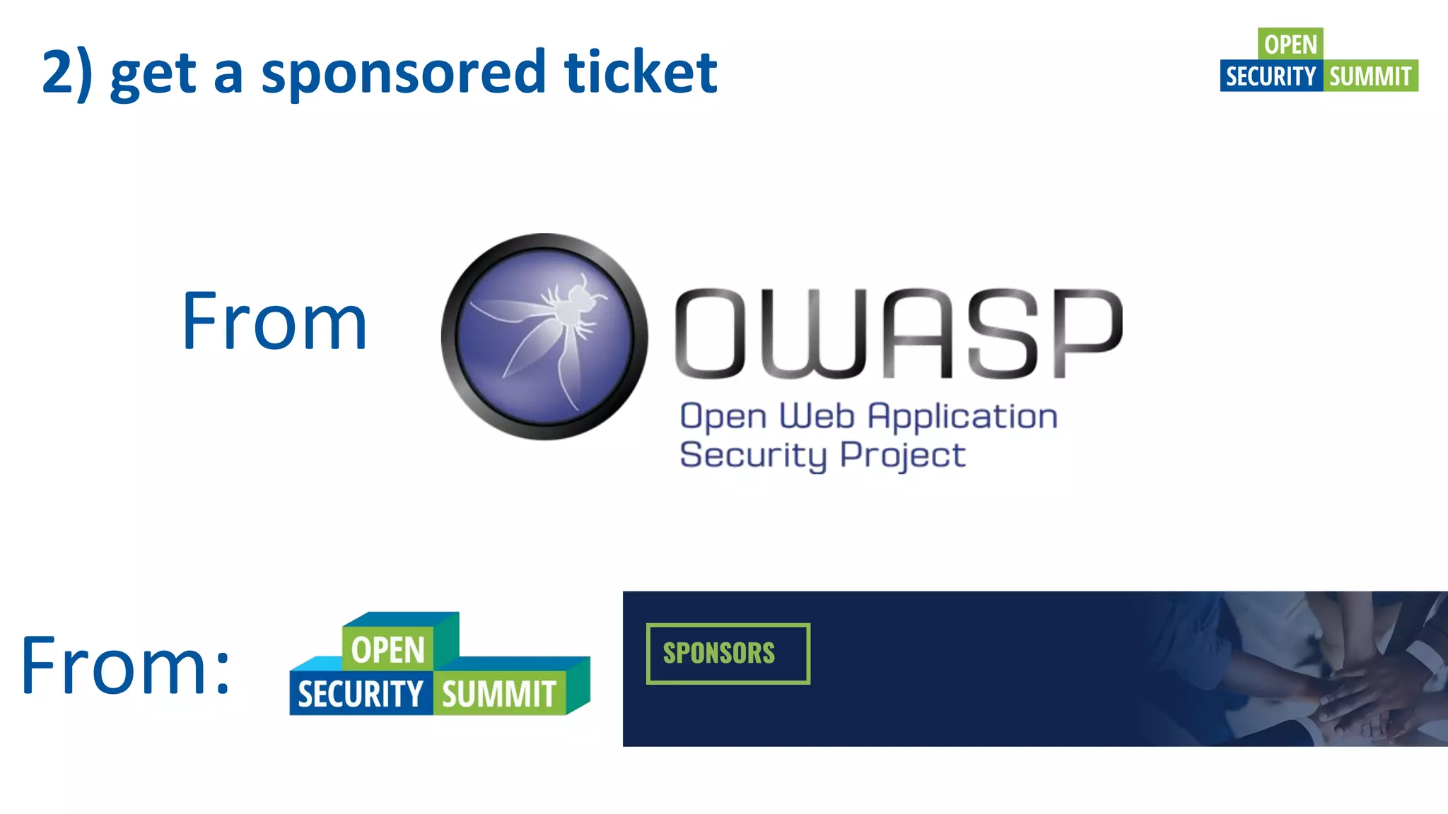 Owasp summit 2019  - OWASP London 25th feb