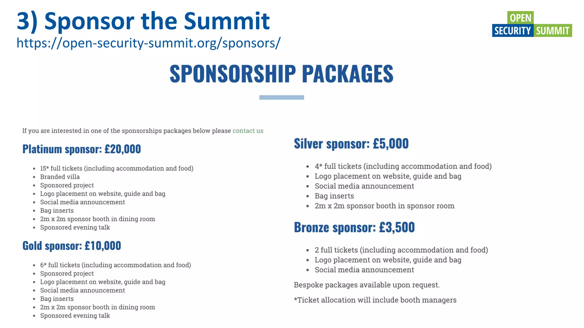 Owasp summit 2019  - OWASP London 25th feb