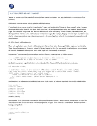 Owasp testing guide v3 | PDF