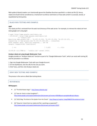 Owasp testing guide v3 | PDF