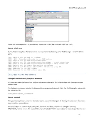 Owasp testing guide v3 | PDF