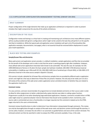 Owasp testing guide v3 | PDF