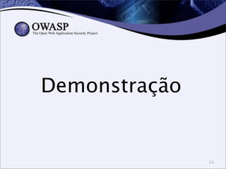 23
Demonstração
 
