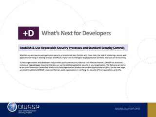 Owasp top 10 2017 RC -  Comments, observations and ideas