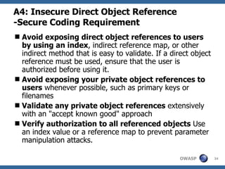 OWASP Top 10 And Insecure Software Root Causes | PPT