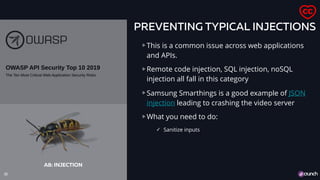 OWASP API Security Top 10 Examples | PDF