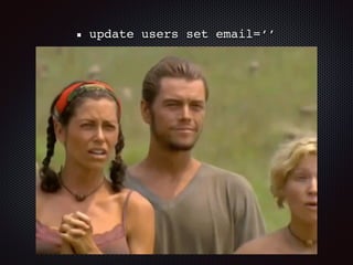 update users set email=‘’
 