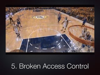 5. Broken Access Control
 