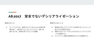 Owasp top 10 serverless