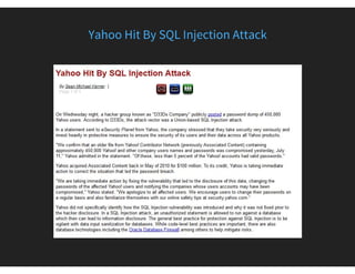 Latest SQL Injection Campaign Infects 1 Million Web Pages
 