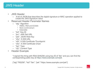 Jwt: Using The Header And Jws Parameters – WNYI