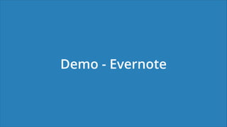 Demo - Evernote
 