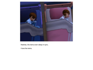 Heehee, the twins even sleep in sync.

I love the twins.
 