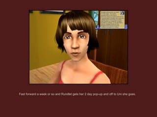 Fast forward a week or so and Rundlet gets her 2 day pop-up and off to Uni she goes. 