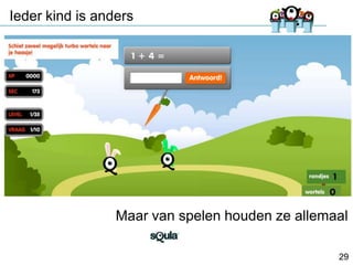 Ieder kind is anders

Maar van spelen houden ze allemaal
29

 