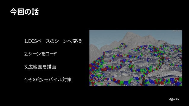 Unityではじめるオープンワールド制作 エンジニア編 Unityではじめるオープンワールド制作 エンジニア編