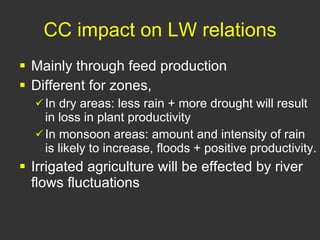 Improving livestock water productivity under changing climate