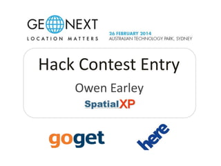 Hack Contest Entry
Owen Earley

 