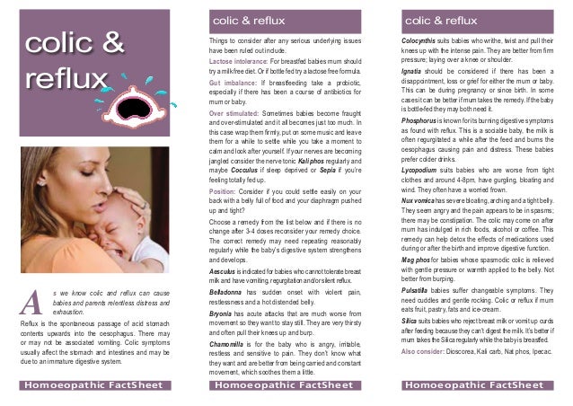 colic and reflux in babies