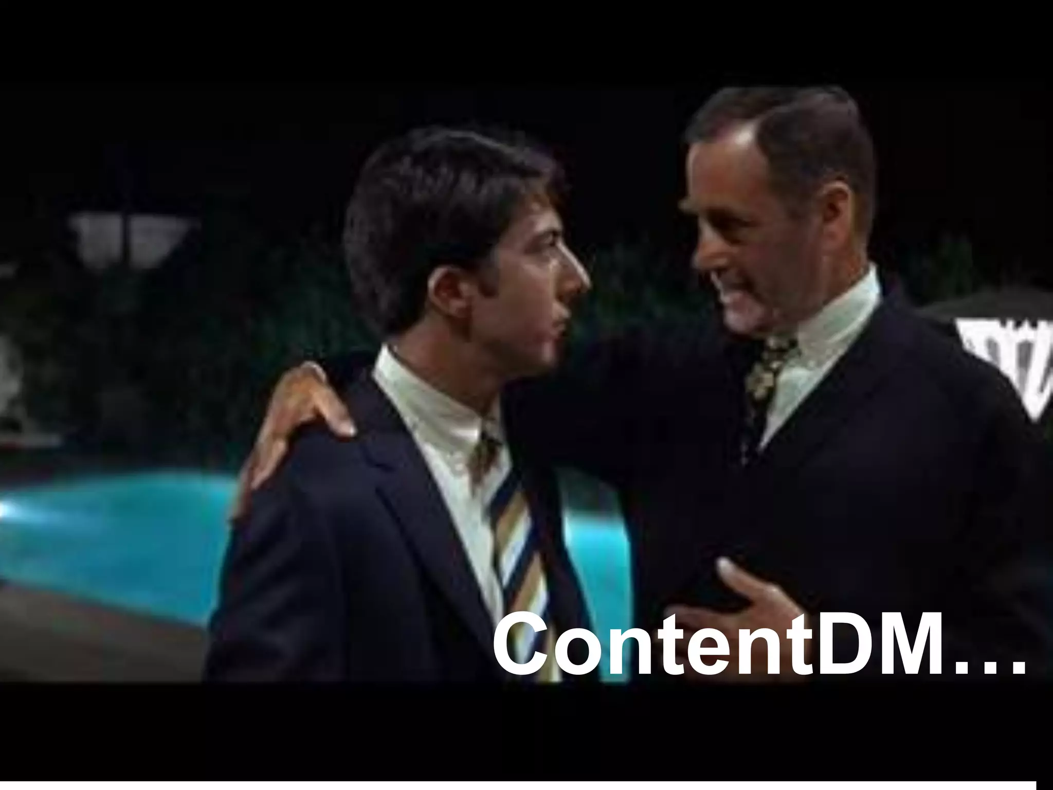 ContentDM…
 