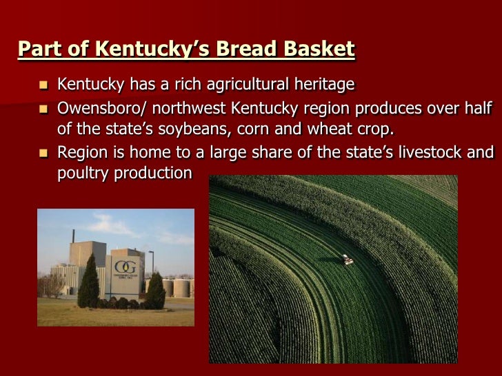 Owensboro’s Advantage For Food Production
