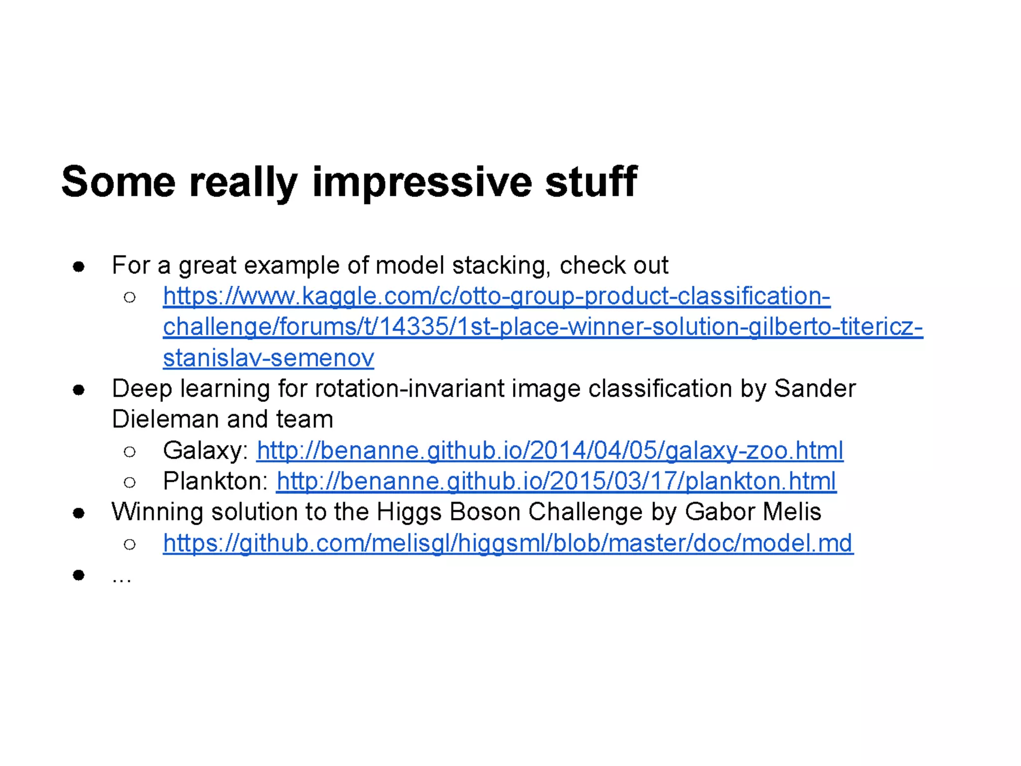 Open Source Tools & Data Science Competitions
