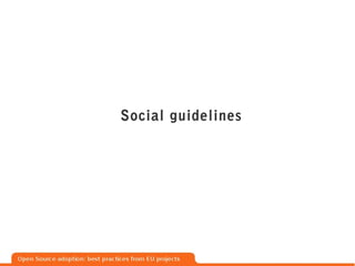 Social guidelines
 