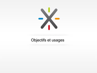 Objectifs et usages
 