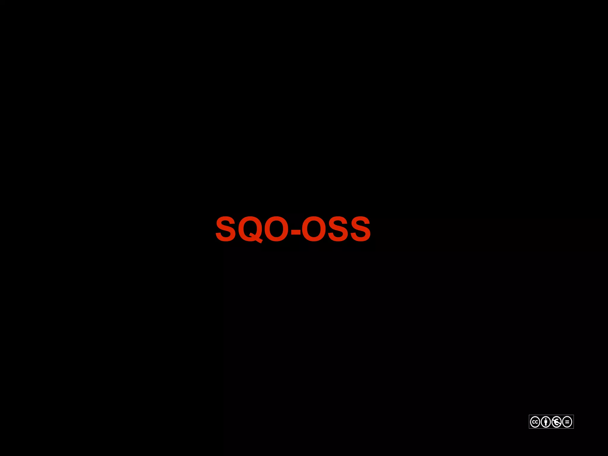 SQO-OSS
 