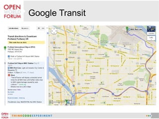 Google Transit
 