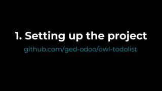 Owl: The New Odoo UI Framework | PPTX