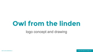 Owl from the linden
logo concept and drawing
made with plasure by solopx.comclient: www.bufnitadintei.ro
 