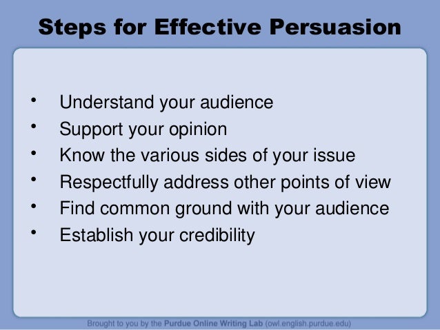 owl purdue persuasive essay