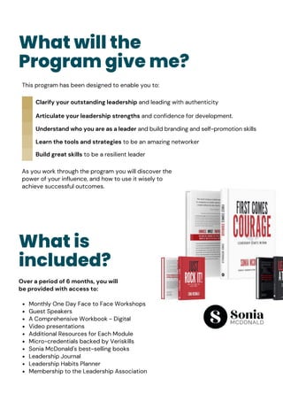 2025 Women Leaders Program - Award Winning | PDF