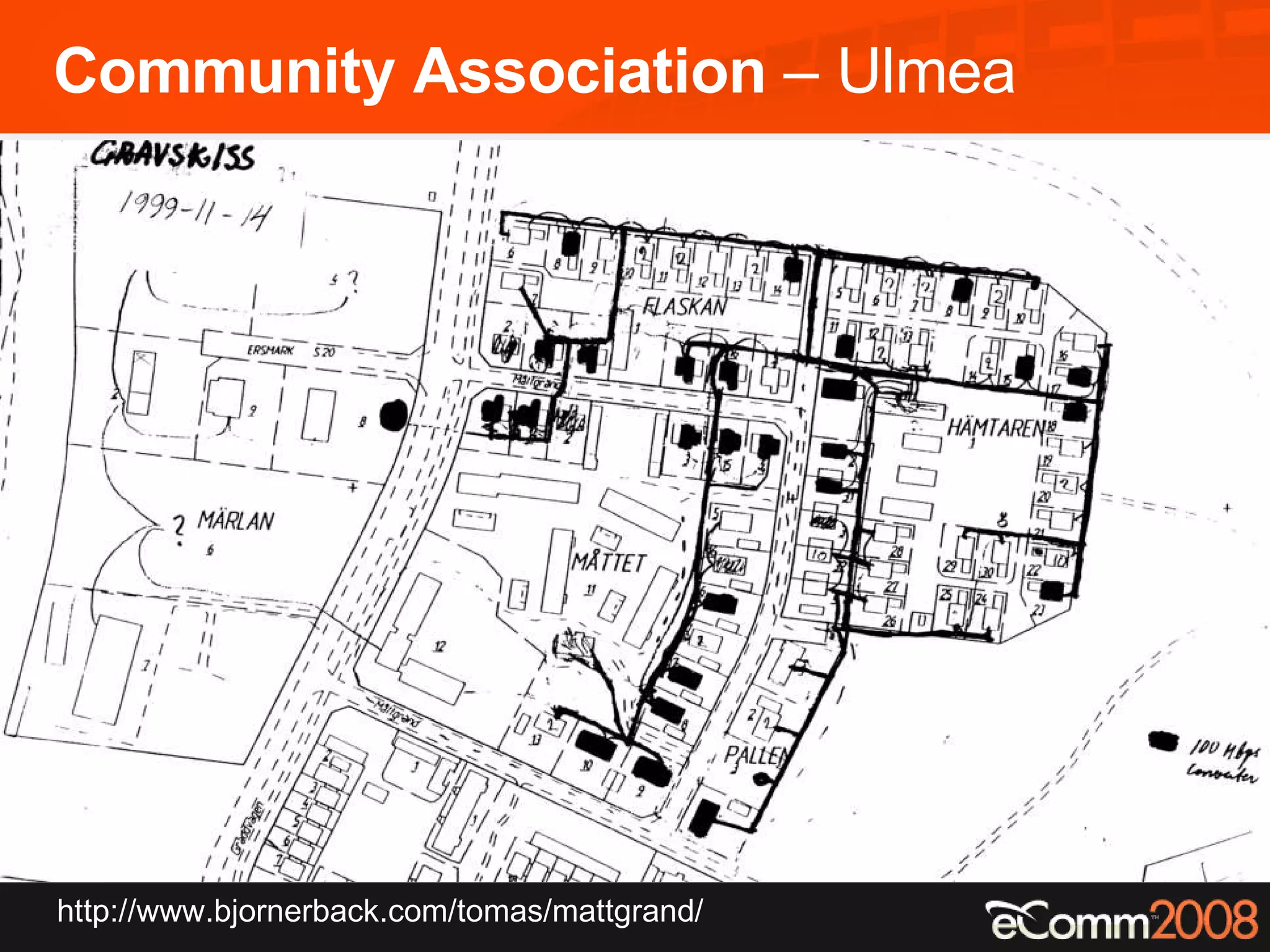 Community Association  – Ulmea http://www.bjornerback.com/tomas/mattgrand/ 