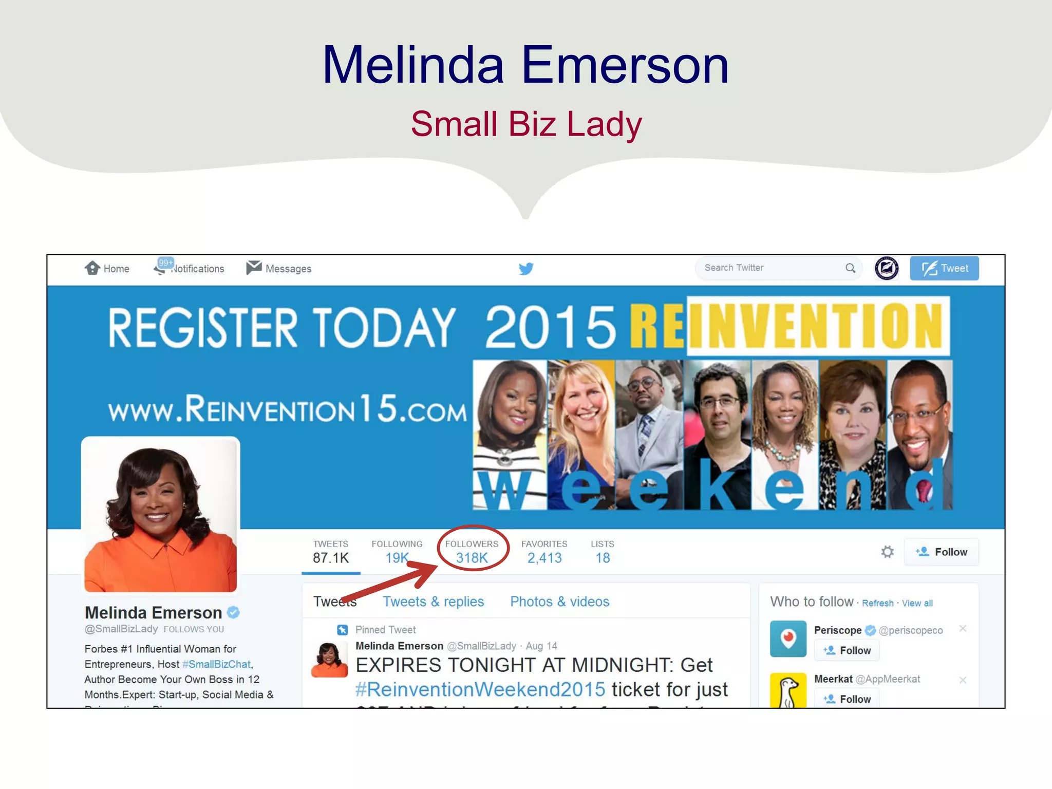 Melinda Emerson
Small Biz Lady
 