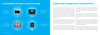 5
The reductive paid first model has been broken by technology
and the impact it has on business and consumers. In the past,
business was more linear. Products were products and services
were services. Marketers ability to differentiate was slowed
down by research and development. Businesses now move
quickly to expand horizontally and to build service propositions
from products. Progressive brands can now make virtues of
complexity and diversity. For example, Nestlé’s coffee business
has evolved from instant granules to include Nespresso
machines and coffee capsules available exclusively from
Nespresso outlets.
Nestlé’s brand-building requirements for its coffee businesses
have changed dramatically as service experience becomes a
crucial factor in success. Nespresso’s brand messaging would
not be well served by a reductive approach; as a product and a
service it requires depth of meaning and expression.
Fluid businesses need fluid brands. Smart thinkers saw this
coming some time ago. John Grant was a visionary marketer
who posited the idea of ‘coherent’ rather than ‘consistent’
brand building in his 2006 book Brand Innovation Manifesto.
His molecular brand structure was the forerunner of the brand
ecosystems that are being written about today. This model
is a collection of experience-led stories about the brand that
captures its authentic voices and behaviour. Starbucks is
a non-digital brand living in the digital era and is profoundly
Owned First.
FluidbrandsthatwinthegamethroughanOwnedFirstapproach
deliver meaningful value exchanges with consumers. These
may vary by segment or level of loyalty, and ZenithOptimedia
has put this thinking at the heart of our strategic planning
approach.
So, consumers, or rather people, are changing. Technology
allows them to research and critique claims, and leads them to
value experience more. We have moved from the conspicuous
consumption of the reductive era to discerning consumption led
by user experience. Discerning consumers have less intrinsic
trust in business and brands.
Discerning consumption values smartness over status. Today’s
winning brands offer the consumer a real value exchange
based upon experience. A new school of marketing people,
trained at today’s fastest growing, digitally-orientated brands,
OWNED FIRST: THE NEED FOR A FLUID APPROACH
 