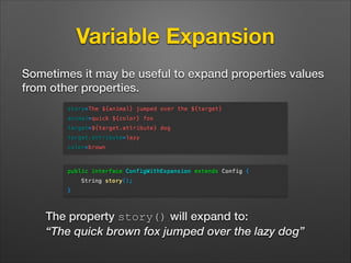 Owner - Java properties reinvented. | PDF