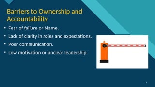 Lacking Ownership Ownership Accountability and Strategic Thinking | PPTX