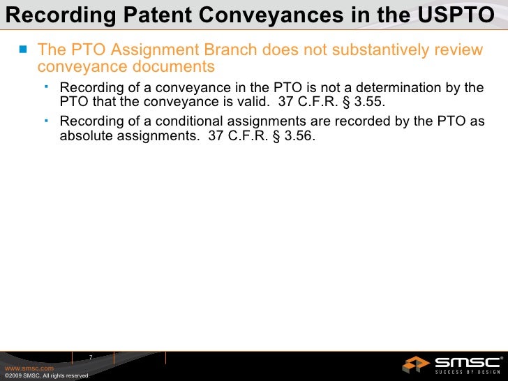 Nunc pro tunc patent assignment