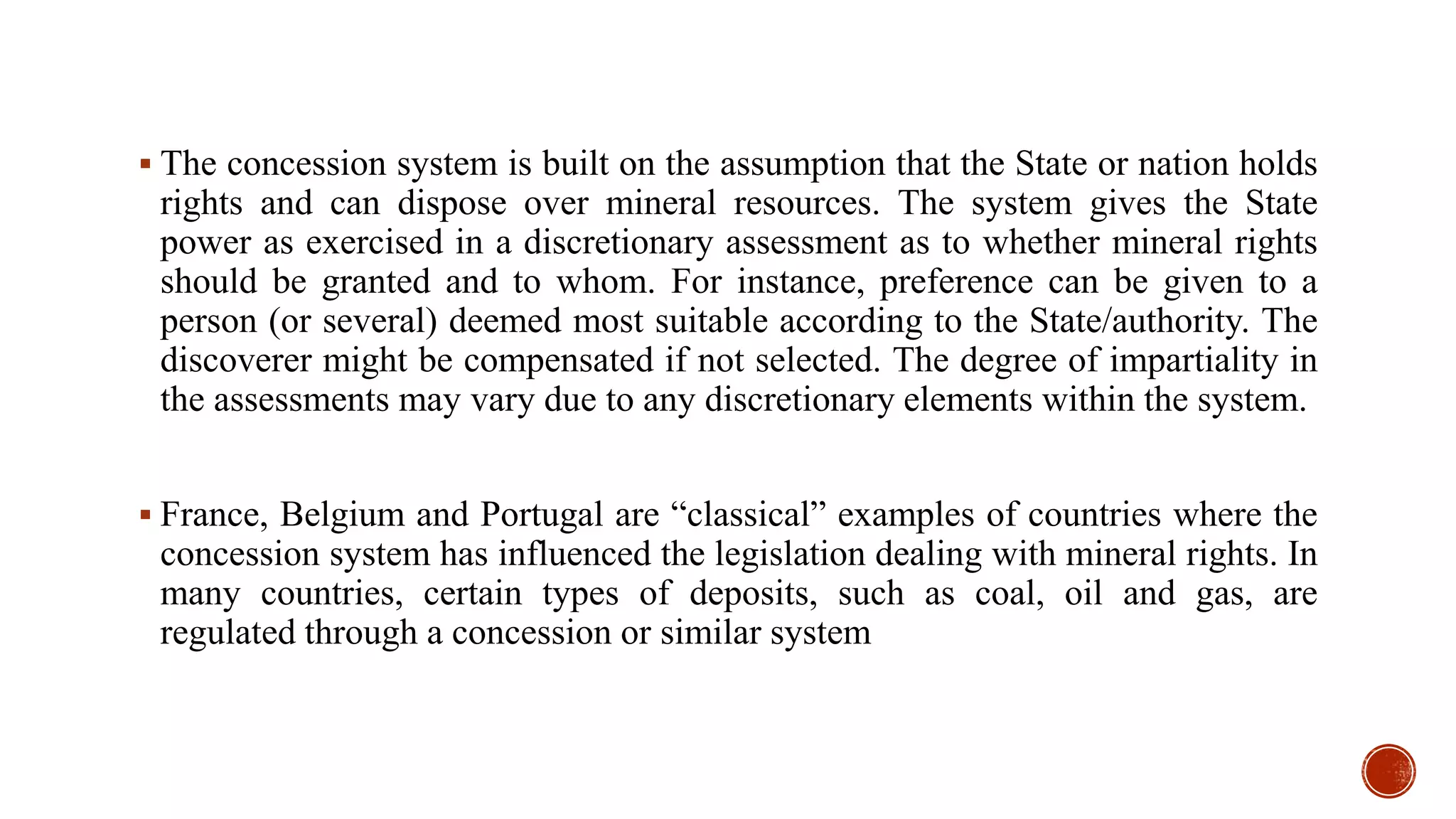 Ownership and proprietary rights over minerals in india | PDF
