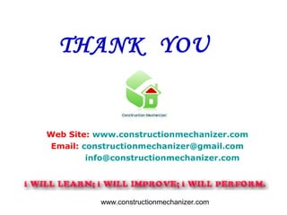 OWNERSHIP COST OF CONSTRUCTION PLANT & EQUIPMENT | PPT