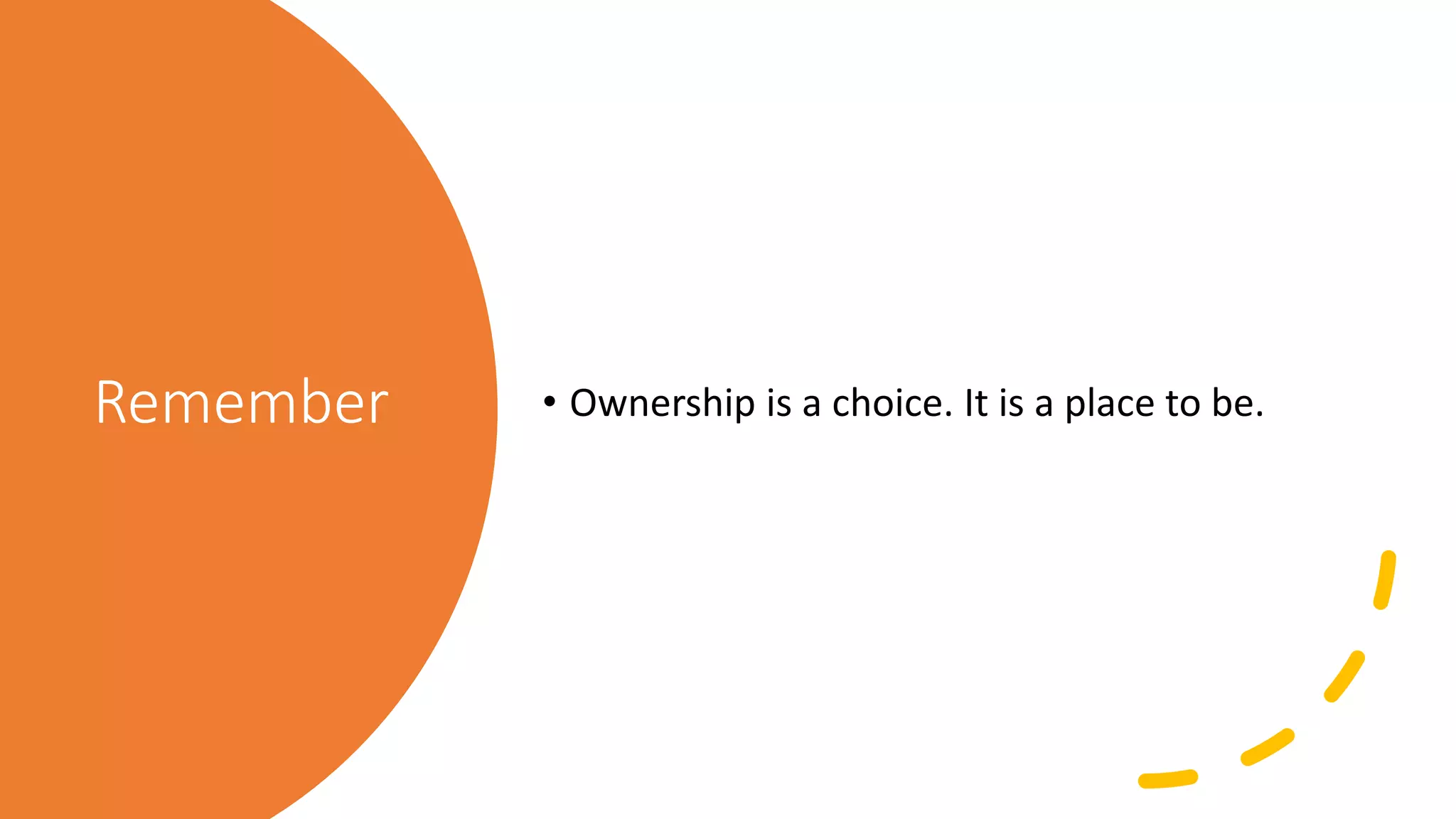 Ownership and Accountability Training Slideshow | PPTX