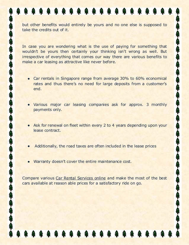 compare leasing prices
