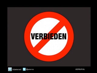 /in/peterros1   @peterros   ADMIUM.NL
 