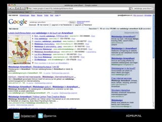 /in/peterros1   @peterros   ADMIUM.NL
 
