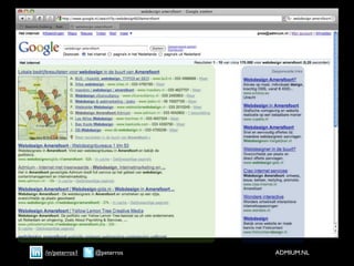 /in/peterros1   @peterros   ADMIUM.NL
 